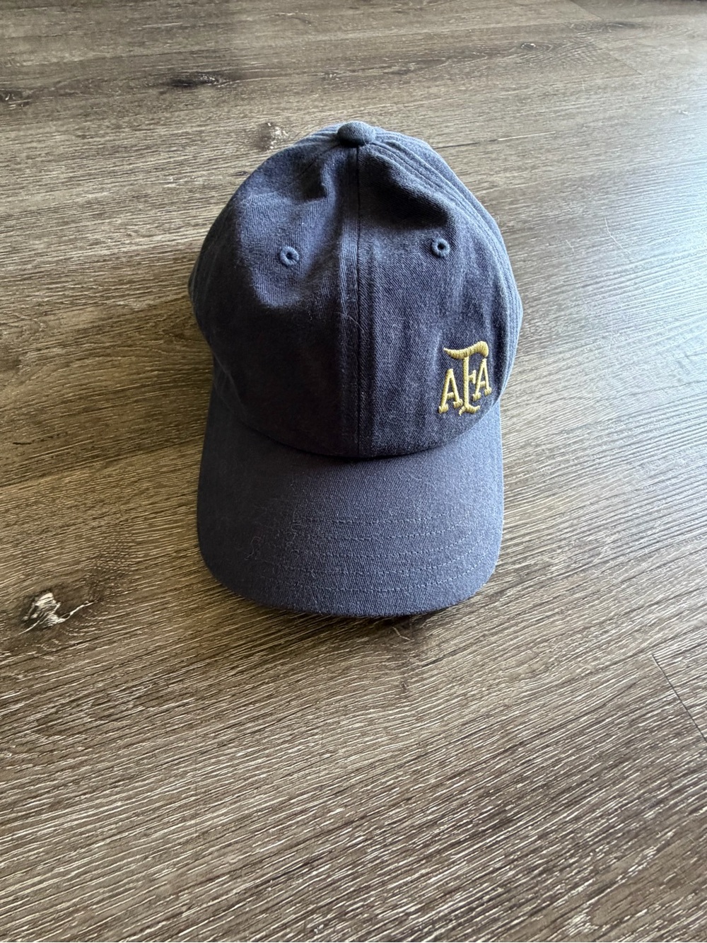 adidas Navy Baseball Cap with Gold AFA Embroidery
